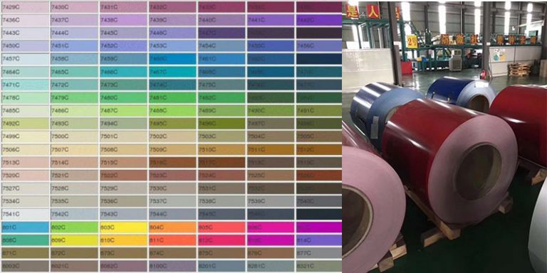 Aluminum Trim Coil Color Chart