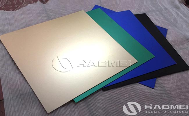 anodised aluminium sheet cut to size